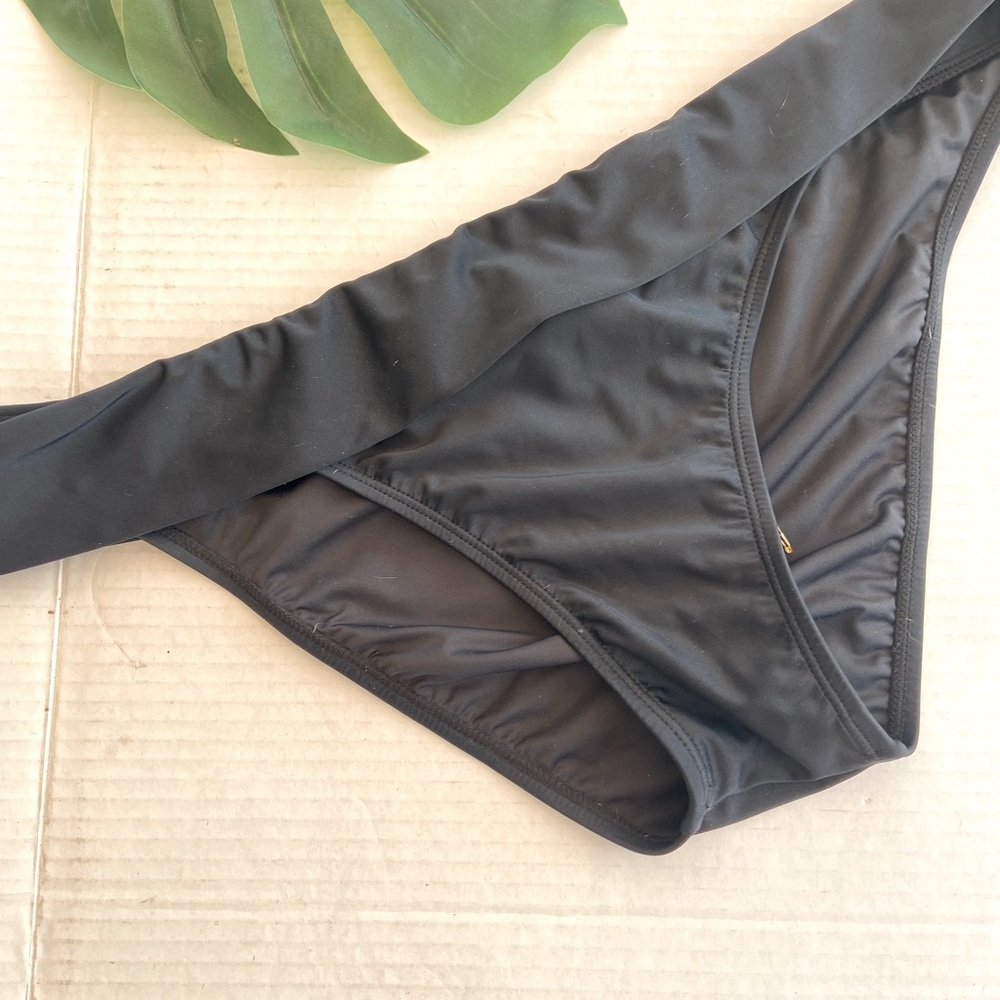 MAR by ViX black fold Over Bikini Bottoms size XL